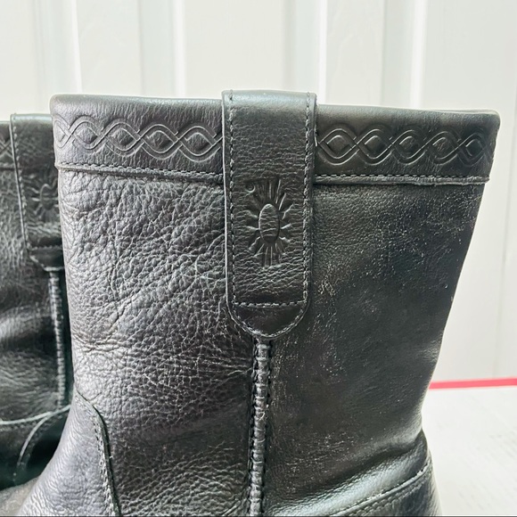 UGG Fine Leather Men Winter Boots - Picture 3 of 9